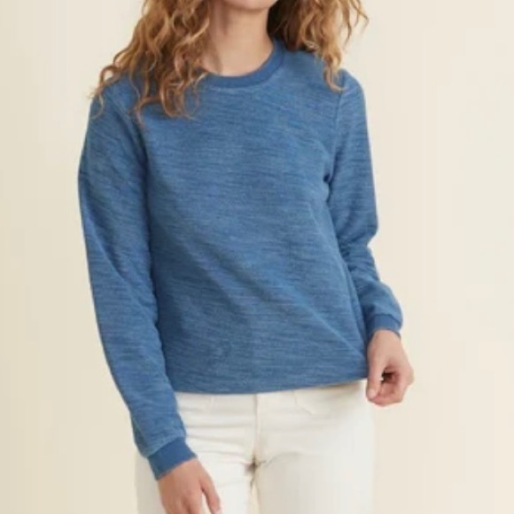 Marine Layer Daria  Textured Sweatshirt - Picture 4 of 8